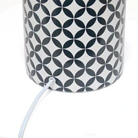 Simple Designs 18.5" Fresh Prints Table Lamp