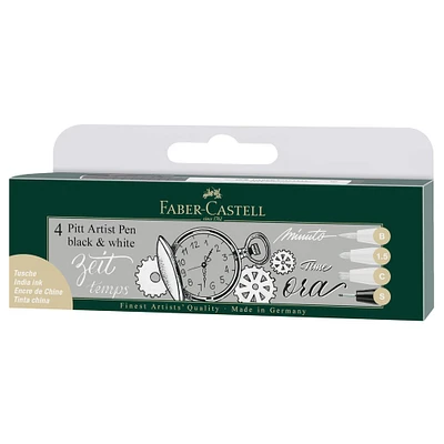 6 Pack: Faber-Castell® PITT Artist Pen Wallet Set