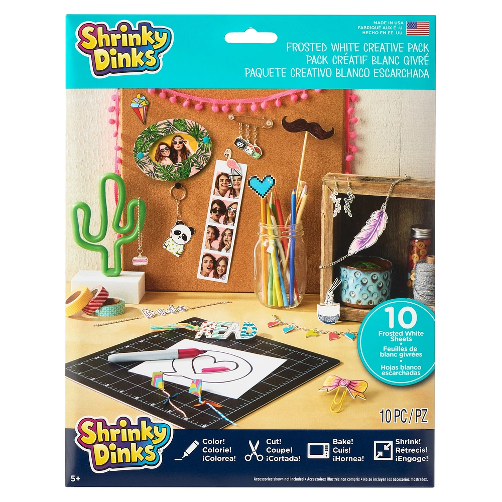 Shrinky Dinks® Frosted White Creative Pack™