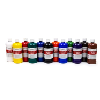 Handy Art® Primary 12 Color Acrylic Paint Set