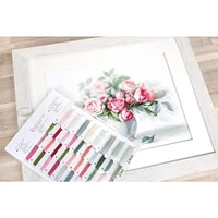 Luca-s Etude With Roses Counted Cross Stitch Kit