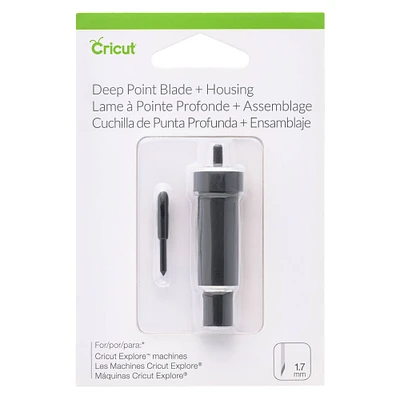6 Pack: Cricut® Explore® Deep Cut Blade & Housing