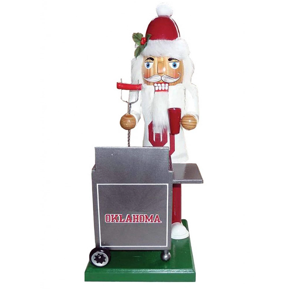 Santa's Workshop 12" University of Oklahoma Tailgating Nutcracker