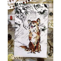 Oven The First Snow Was Falling Cross Stitch Kit