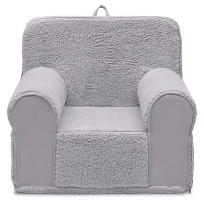 Deluxe Sherpa Suede Chair