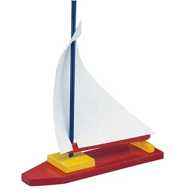 S&S Worldwide® Unfinished Wooden Sailboat, 12ct.