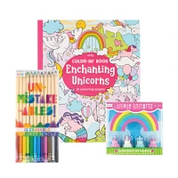 OOLY Unique Unicorn Erasable Coloring Pack