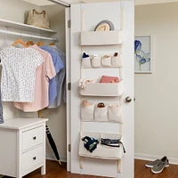 Honey Can Do Natural 10-Pocket Over-The-Door Organizer