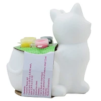 Spring Cat Ceramic Planter Kit by Creatology™