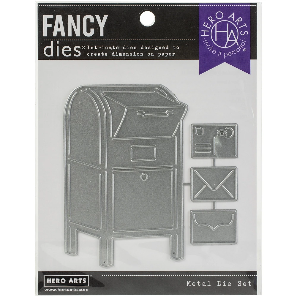 Hero Arts Fancy Dies-US Mailbox