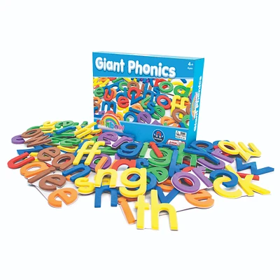 Junior Learning® Rainbow Giant Phonics Magnetic Activities Learning Set