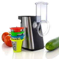 Megachef 4 in 1 Stainless Steel Electric Salad Maker
