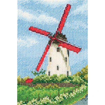RTO Wind Mill in Field Counted Cross Stitch Kit
