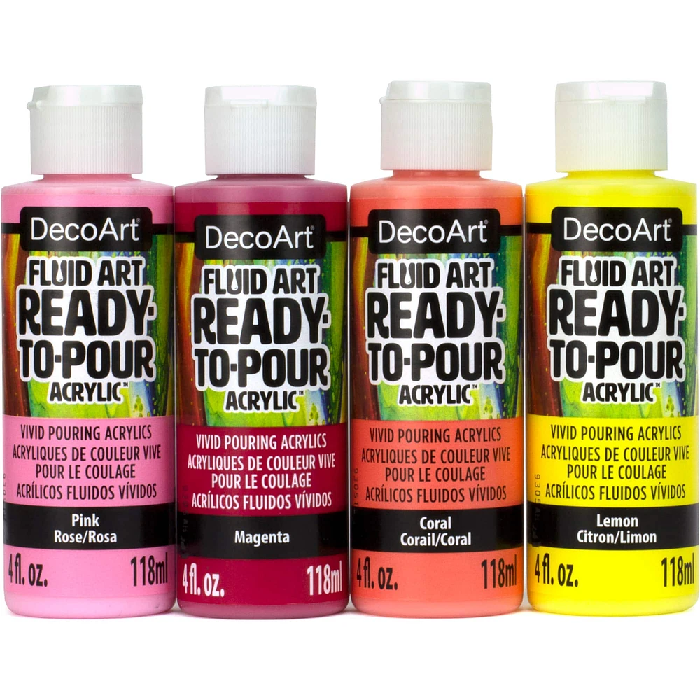 DecoArt® Fluid Art Ready-to-Pour Acrylic™ Sweet Treat