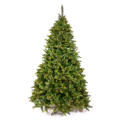 7.5ft. Pre-Lit Cashmere Slim Artificial Christmas Tree, Clear Dura-Lit® Lights