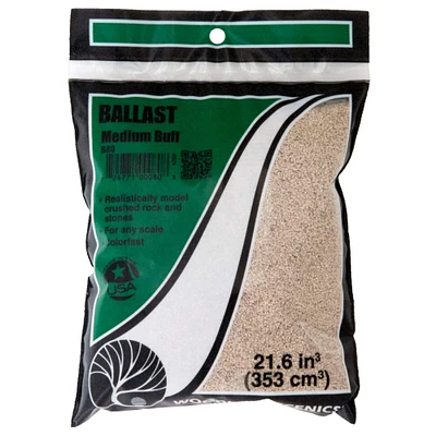 Woodland Scenics® Medium Buff Ballast & Coal Ground Cover