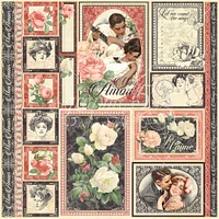 Graphic 45 Mon Amor Collector's Edition Pack, 8" x 8"