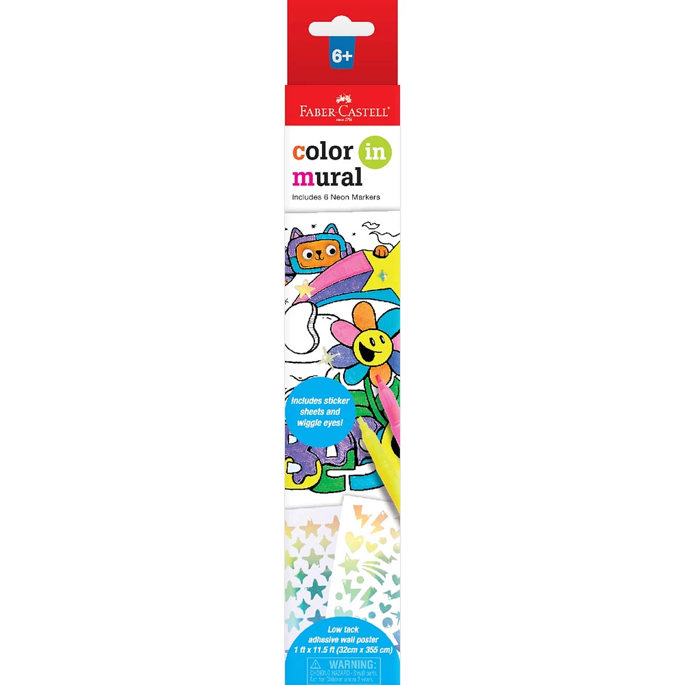 Faber-Castell® Color In Mural Doodle Set