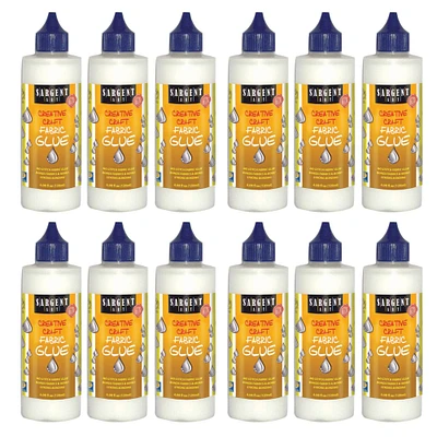 4 Packs: 12 ct. (48 total) Sargent Art® Creative Craft Fabric Glue