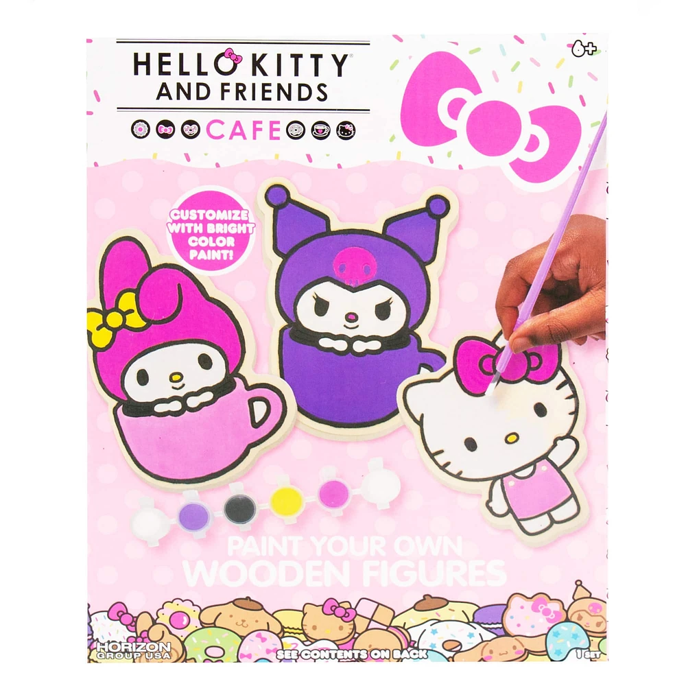 Hello Kitty® Paint Your Own Wood Figurines Kit | Hamilton Place