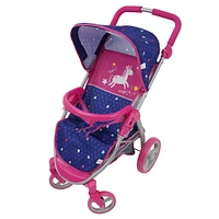 509 Crew Unicorn 2-in-1 Doll Travel System