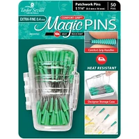 Comfort Grip® Magic Pins® Patchwork Pins, 50ct.