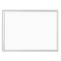 U Brands Silver Aluminum 24" x 18" Framed Melamine Dry Erase Board