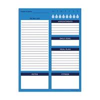 TF Publishing Bright Blue Day Daily Task Pad