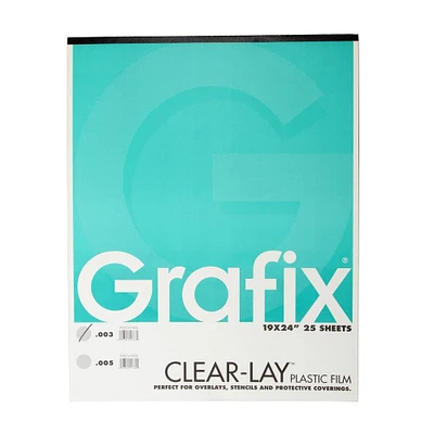 Grafix® Clear-Lay™ 003 Plastic Film Pad