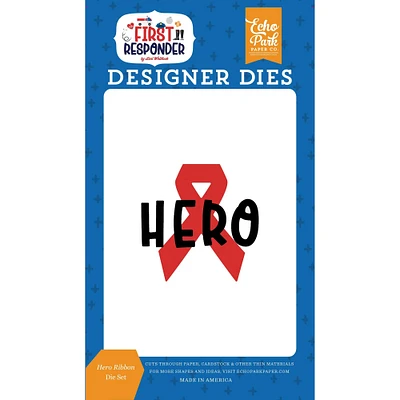 Echo Park™ Paper Co. First Responder Hero Ribbon Die Set