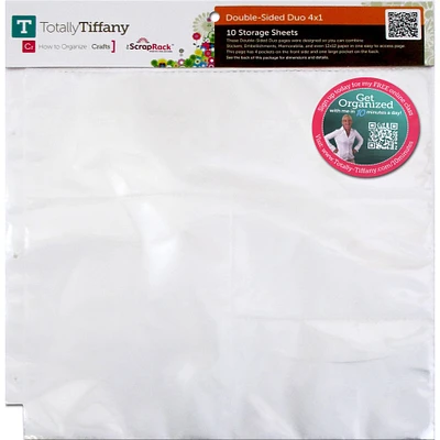 Totally-Tiffany™ ScrapRack 4x1 Double Sided Duo Sheets, 10ct.
