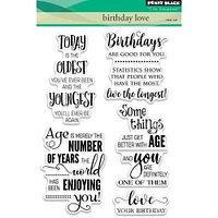 Penny Black Birthday Love Clear Stamps
