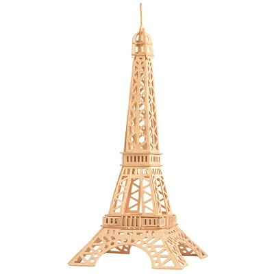 Eiffel Tower Wooden 51 Piece 3D Puzzle
