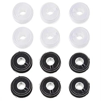 Loops & Threads™ Reusable Bobbins, Black & White