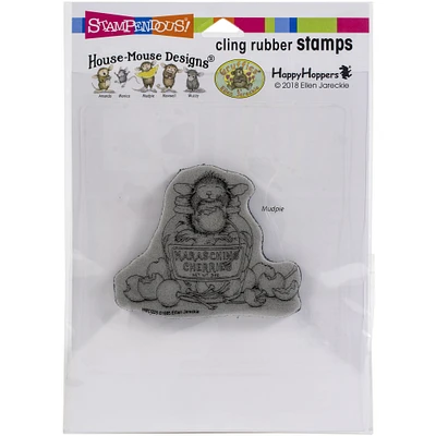 Stampendous® House Mouse Designs® Maraschino Mouse Cling Stamp