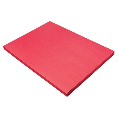 SunWorks® 18" x 24" Holiday Red Construction Paper, 100 Sheets