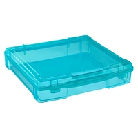 Assorted 12" x 12" Turquoise Scrapbook Case by Simply Tidy™, 1pc.