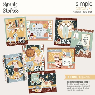Simple Stories Simple Cards Boho Baby Card Kit