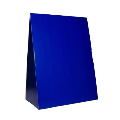 Flipside Blue Spiral-Bound Flip Chart Stand