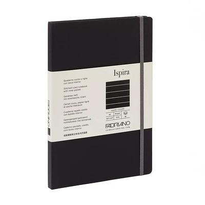 Fabriano® Ispira A5 Lined Hardcover Notebook