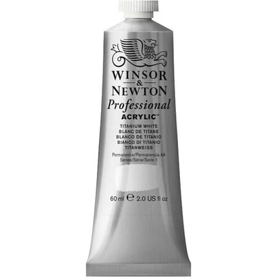 9 Pack: Winsor & Newton® Professional Acrylic™ Titanium White Paint, 60mL