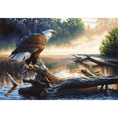 Dimensions® PaintWorks™ Eagle Hunter Paint-by-Number Kit