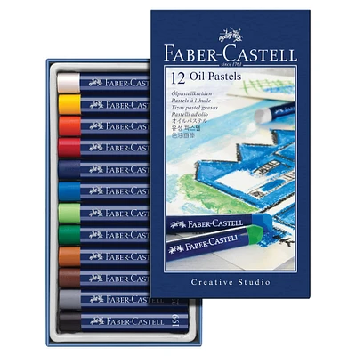 6 Packs: 12 ct. (72 total) Faber-Castell® Creative Studio Oil Pastels