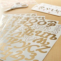 Large Golden Girl Alphabet Stickers by Recollections™