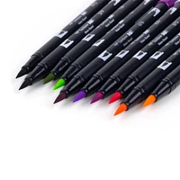 6 Packs: 10 ct. (60 total) Tombow Lettering Favorites Dual Brush Pens