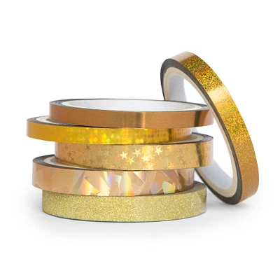 Gold Foil & Glitter Crafting Tape Set by Recollections™