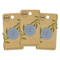 Dritz® 28mm Recycled Hemp Geometric Round Button