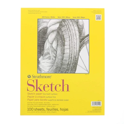 Strathmore® 300 Series Sketch Paper Pad