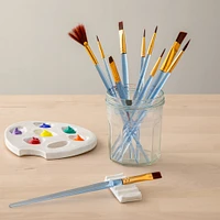 Brown Synthetic Acrylic Piece Brush Combo by Artist's Loft® Necessities