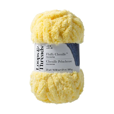 Fluffy Chenille™ Yarn by Loops & Threads